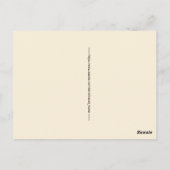 Oogst van oude druiven briefkaart (Achterkant)