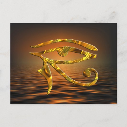 Oogst van paarden - GOLD Briefkaart (Voorkant)