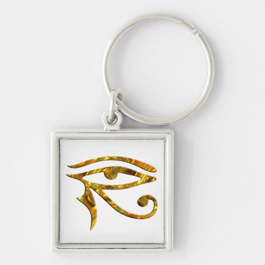 Oogst van paarden - GOLD Sleutelhanger (Voorkant)