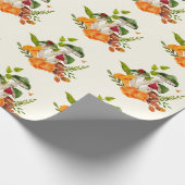 Oogst van wilde bosmessen cadeaupapier (Hoek)