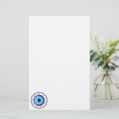 Oogst voor de boer goed, charme voor een - briefpapier (Staand voorkant)