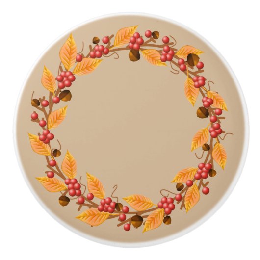 Oogst WreatCustom Ceramic Knob Keramische Knop (Voorkant)