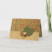 Oogst Zegeningen  Bedankkaart (Achterkant)