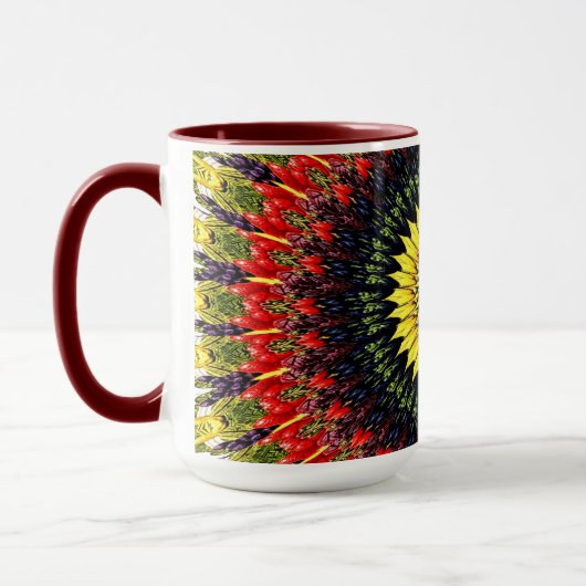 Oogst Zonnebloem Mok (Links)