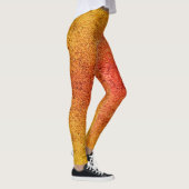 Oogst Zonsondergang Gradiënt Herfst Kleur Leggings (Rechts)