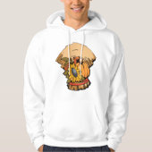 Oogstbanner Mannen Hoodie (Voorkant)