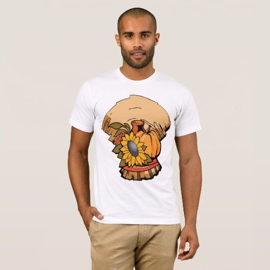 Oogstbanner Mannen T-shirt (Voorkant volledig)