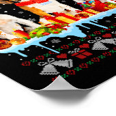 Oogstbeagle Dog Santa Xmas Dog Costume 7 Poster (Hoek)