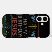 Oogstbeker: Happy Birthday Jesus Red Case-Mate iPhone Case (Achterkant (horizontaal))