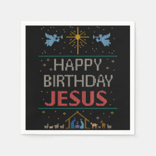 Oogstbeker: Happy Birthday Jesus Red Servet