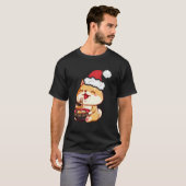 Oogstbeker Kawaii Anime Shiba Inu Eati T-shirt (Voorkant volledig)