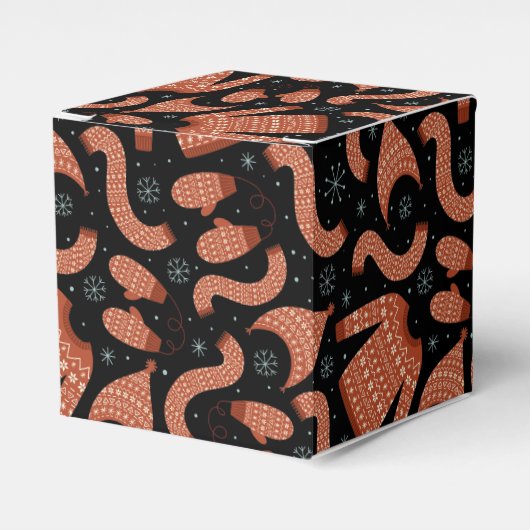 Oogstbeker Pet Scarf Red White Bedankdoosjes (Voorkant Zijde)