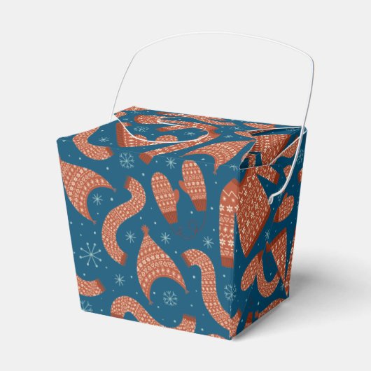 Oogstbeker Pet Scarf Red White Bedankdoosjes (Voorkant Zijde)