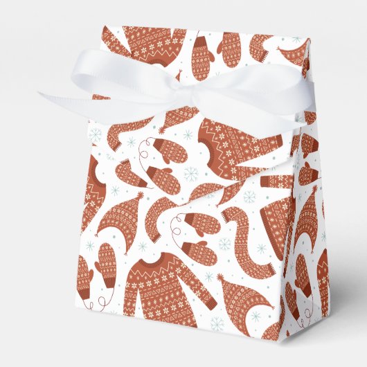 Oogstbeker Pet Scarf Red White Bedankdoosjes (Voorkant Zijde)