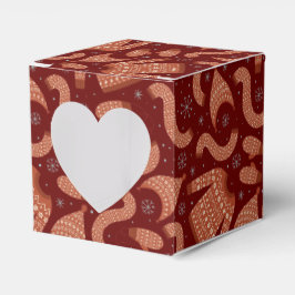 Oogstbeker Pet Scarf Red White Bedankdoosjes