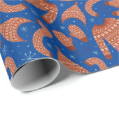 Oogstbeker Pet Scarf Red White Cadeaupapier (Rol Hoek)