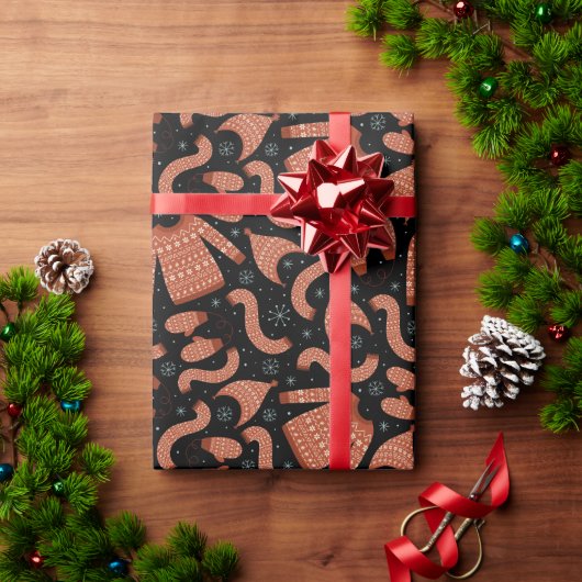 Oogstbeker Pet Scarf Red White Cadeaupapier (Feestdagen Geschenken)