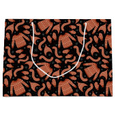 Oogstbeker Pet Scarf Red White Groot Cadeauzakje (Voorkant)