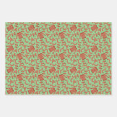 Oogstbeker Pet Scarf Red White Inpakpapier Vel (Voorkant 2)