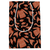 Oogstbeker Pet Scarf Red White Medium Cadeauzakje (Voorkant)