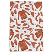 Oogstbeker Pet Scarf Red White Medium Cadeauzakje (Voorkant)