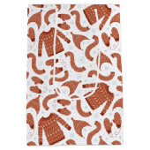 Oogstbeker Pet Scarf Red White Medium Cadeauzakje (Achterkant)