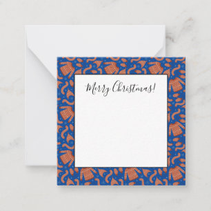 Oogstbeker Pet Scarf Red White Notitiekaartje