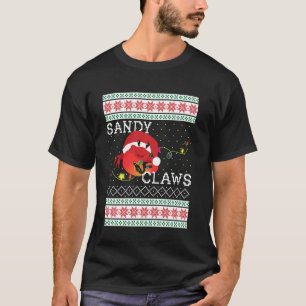 Oogstbeker Sandy Claws Crab Lovers Fun T-shirt