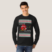 Oogstbeker Sandy Claws Crab Lovers Fun T-shirt (Voorkant volledig)