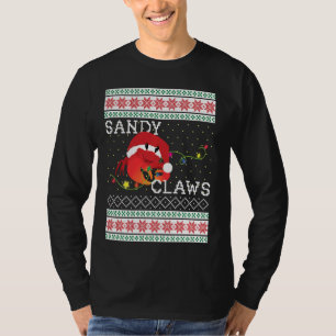 Oogstbeker Sandy Claws Crab Lovers Fun T-shirt