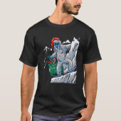 Oogstbeker Yeti Santa T-shirt (Voorkant)