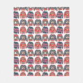 Oogstbekers Fleece Deken (Voorkant)