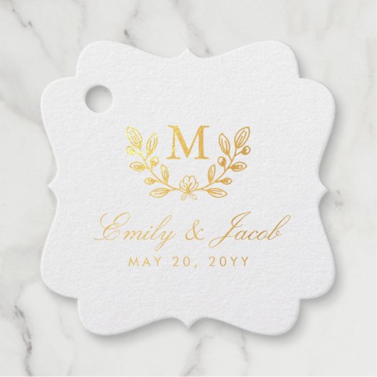 Oogstbloemen Bedankjes Labels (Voorkant)