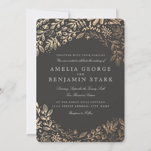 Oogstbloemen Kaart (Voorkant)