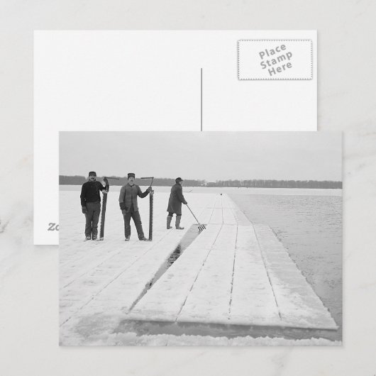 Oogstblokken, 1906 briefkaart (Voorkant / Achterkant)