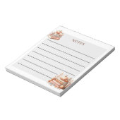 Oogstbriefjes herfst notitieblok (Linkerzijde)