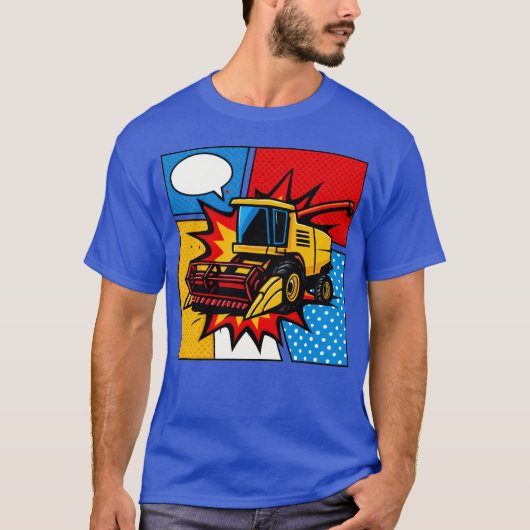 Oogstcombinatie T-shirt (Voorkant)