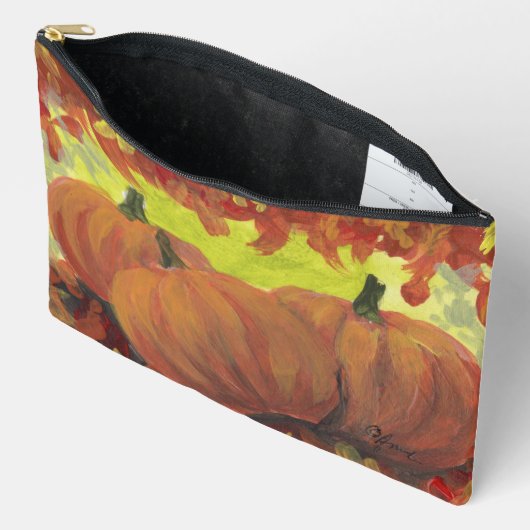 Oogstdagpompoenen #1 Herfst Bladeren Etui (Open)