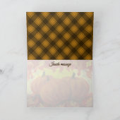 Oogstdagpompoenen #1 Herfst Bladeren Kaart (Binnen)