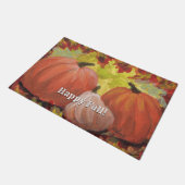 Oogstdagpompoenen #2 Herfst Bladeren Deurmat (Schuin)