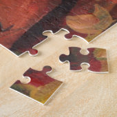 Oogstdagpompoenen #2 Herfst Bladeren Legpuzzel (Zijkant)