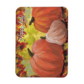 Oogstdagpompoenen #2 Herfst Bladeren Magneet (Verticaal)
