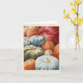 Oogstdagpompoenen Kaart (Gele Bloem)