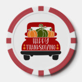 Oogstdank Truck Poker Chips (Voorkant)