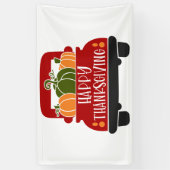 Oogstdank Truck Spandoek (Verticaal)