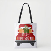 Oogstdank Truck Tote Bag (Voorkant)