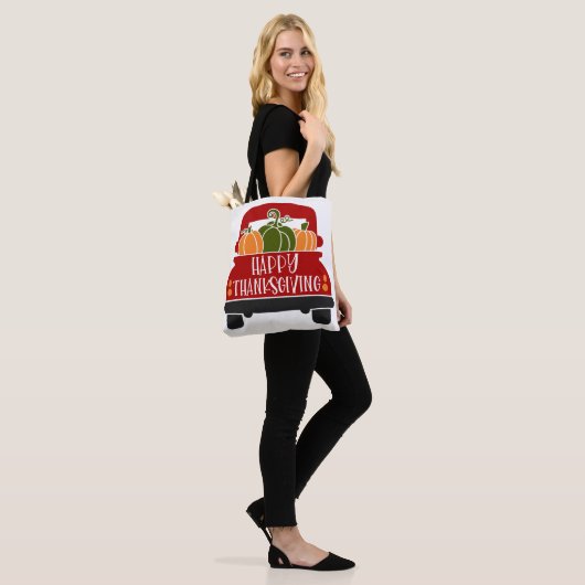 Oogstdank Truck Tote Bag (Op model)