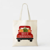 Oogstdank Truck Tote Bag (Achterkant)