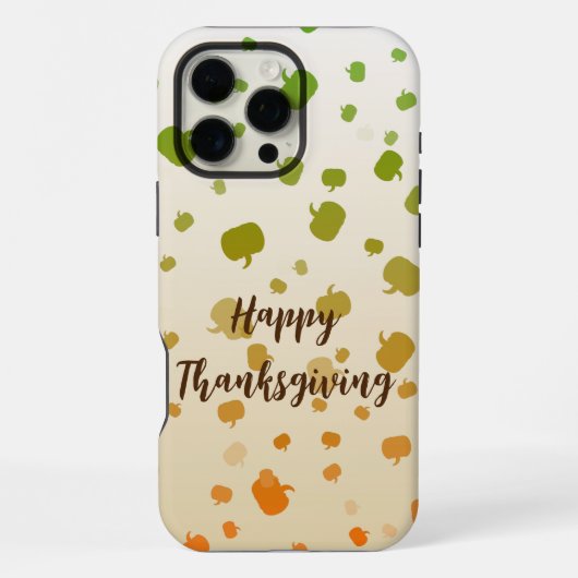 Oogstdankdag Pompoenen iPhone Hoesje (Achterkant)
