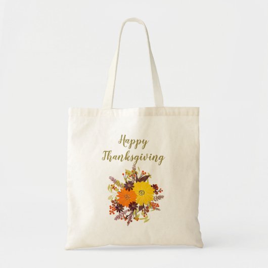Oogstdankfeest Verjaardagsfeestje Tote Bag (Voorkant)